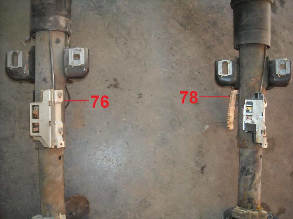 98 Chevy Truck Steering Column Interchange